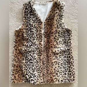 No Name Vest OS Brown/Tan